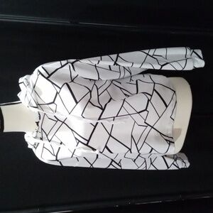 NWOT Shein geometric patterned sweatshirt sz: S